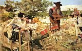 Valencian Scene by Joaquin Sorolla y Bastida